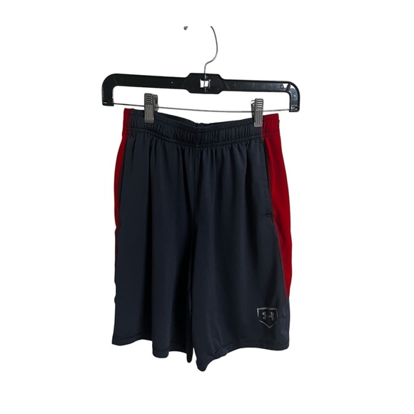 Under Armour Boys Baseball Shorts Sz M - Picture 1 of 6